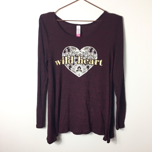 No Boundaries Tops - 3 FOR $20 No Boundaries “Wild Heart” Top